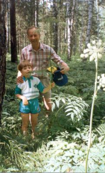 В лесу под Академгородком, 1995 г.