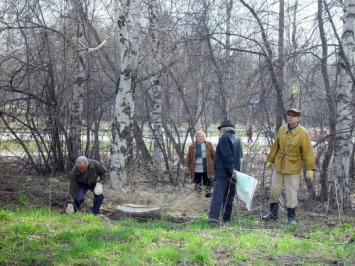 На субботнике