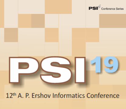 PSI'19 - 12-я Международная Ершовская конференция по информатике
